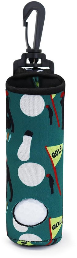 Ibenzoa® Compacte en waterdichte golftas met handige ophangclip voor golfballen Ibenzoa® Compacte en waterdichte golftas met handige ophangclip voor golfballen