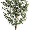 Unyqoos® Realistisch ogende kunstolijfboom van 150 cm voor decoratie binnen en buiten