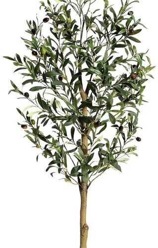 Unyqoos® Realistisch ogende kunstolijfboom van 150 cm voor decoratie binnen en buiten