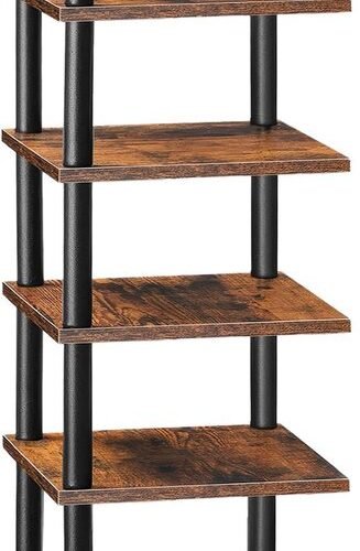 Unyqoos® Ruimtebesparend 6-laags hoekig schoenenrek voor hal en slaapkamer