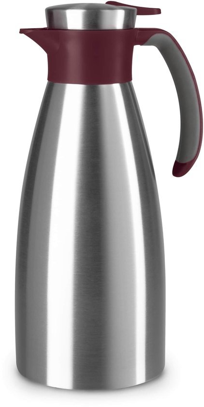 Ibenzoa® Roestvrijstalen thermoskan met soft grip handgreep en Quick Tip-sluiting Ibenzoa® Roestvrijstalen thermoskan met soft grip handgreep en Quick Tip-sluiting