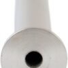 Unyqoos® Roestvrijstalen wanddeurstopper met rubberen buffer en bevestigingsmateriaal