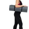 Ibenzoa® Dikke antislip yogamat voor thuis en outdoor fitnessactiviteiten