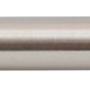 Unyqoos® Roestvrijstalen wanddeurstopper met rubberen buffer en bevestigingsmateriaal