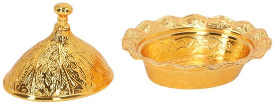 Ibenzoa® Elegante gouden suikerpot met deksel en lepel voor diverse toepassingen