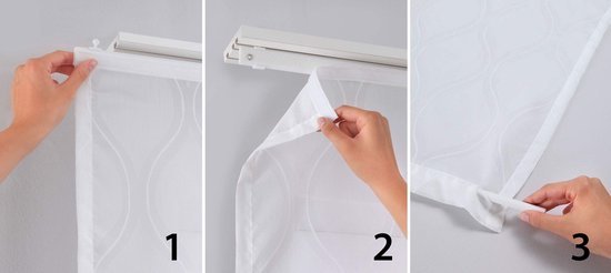 Ibenzoa® Effen appelgroen paneelgordijn voor moderne interieurdecoratie