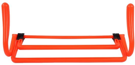 Unyqoos® Oranje set van 5 flexibele horden voor sportieve coördinatietraining