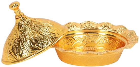 Ibenzoa® Elegante gouden suikerpot met deksel en lepel voor diverse toepassingen