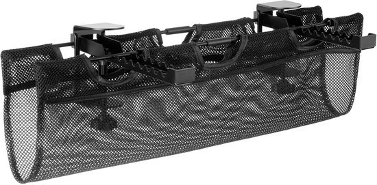 Unyqoos® Flexibel kabelmanagementsysteem voor bureaus met verstelbare klemhouder