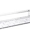 Unyqoos® Transparante wandplank met zuignappen en afvoergaten voor badkamergebruik