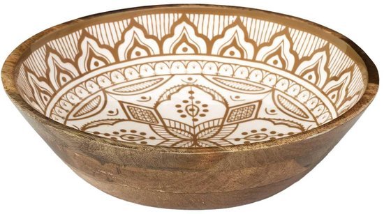 Ibenzoa® Stijlvolle en moderne terracotta saladeschaal voor veelzijdig gebruik Ibenzoa® Stijlvolle en moderne terracotta saladeschaal voor veelzijdig gebruik