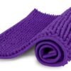 Ibenzoa® Grote antislip badmat lila 60x90 cm voor veilig en comfortabel baden