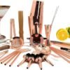 Ibenzoa® Uitgebreide 32-delige cocktailset voor thuis en professionele bars