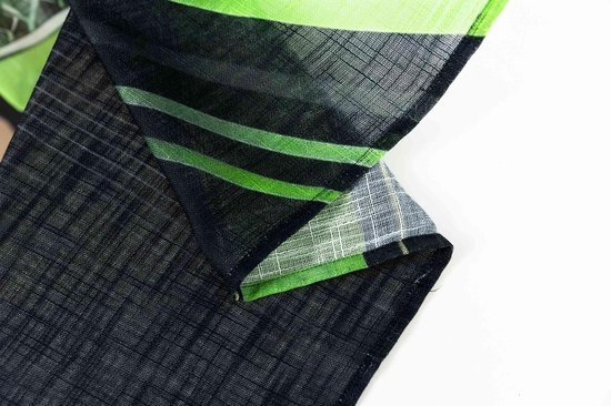 Ibenzoa® Moderne halftransparante gordijn met linnenlook en voetbalthema