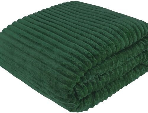 Ibenzoa® Dubbelzijdige zachte deken voor binnen en buiten met modern ontwerp