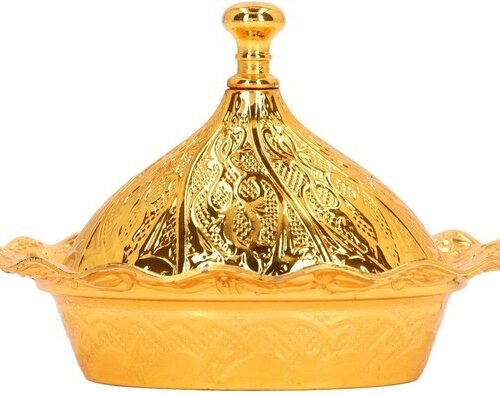 Ibenzoa® Elegante gouden suikerpot met deksel en lepel voor diverse toepassingen