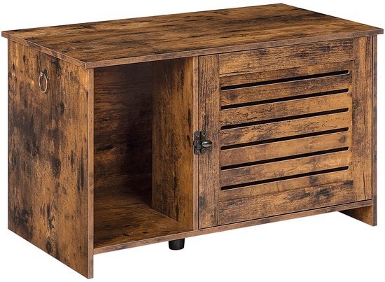 Ibenzoa® Stijlvolle multifunctionele kattenkast met ruime opslag en ventilatie Ibenzoa® Stijlvolle multifunctionele kattenkast met ruime opslag en ventilatie