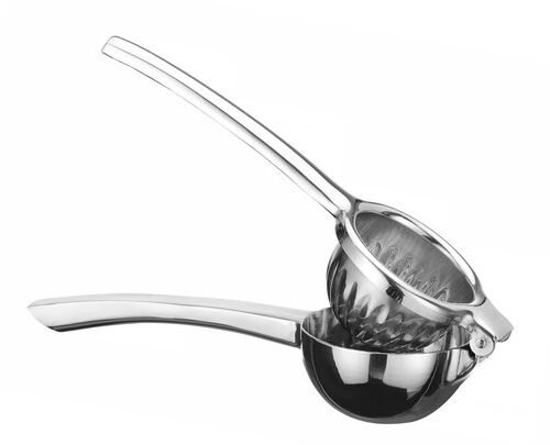 Ibenzoa® Roestvrijstalen citruspers met grote handgrepen voor moeiteloos persen