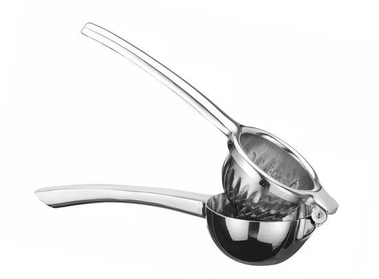 Ibenzoa® Roestvrijstalen citruspers met grote handgrepen voor moeiteloos persen