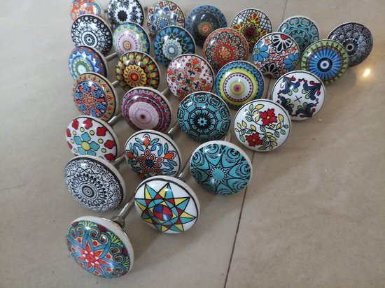 Unyqoos® Set van keramische knoppen