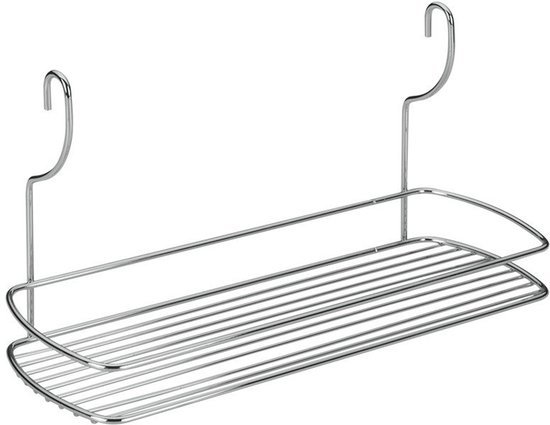 Ibenzoa® Verchroomde plank voor stijlvolle organisatie in keuken of badkamer