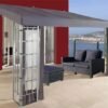 Ibenzoa® Vervangend Antraciet Dakzeil voor Pergola 3x4m met Waterafvoer Ibenzoa® Vervangend Antraciet Dakzeil voor Pergola 3x4m met Waterafvoer