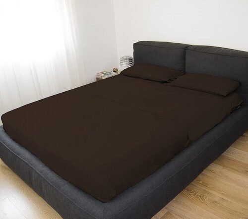 Ibenzoa® Complete tweepersoons beddengoedset met satijnlook en antiallergische eigenschappen