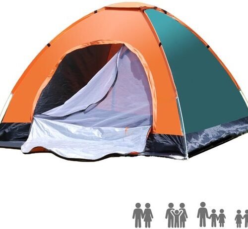 Ibenzoa® Automatische pop-up tent voor twee personen ideaal voor kamperen en strand