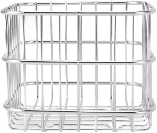 Unyqoos® Ruime roestvrijstalen mand voor efficiënte opslag van groenten en fruit