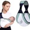 Ibenzoa® Verstelbare en ergonomische babydraagdoek voor comfortabel dragen