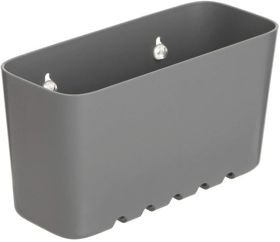 Ibenzoa® Compacte grijze kunststof plank met zuignappen voor veelzijdig gebruik Ibenzoa® Compacte grijze kunststof plank met zuignappen voor veelzijdig gebruik