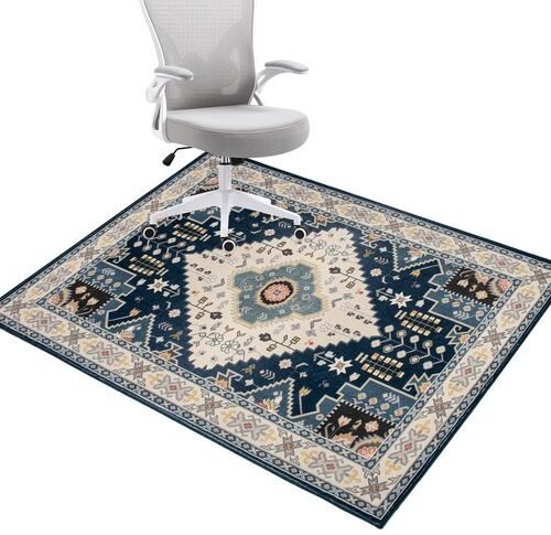 Ibenzoa® Rechthoekige antislip vloerbeschermer voor bureaustoelen en gamingruimtes