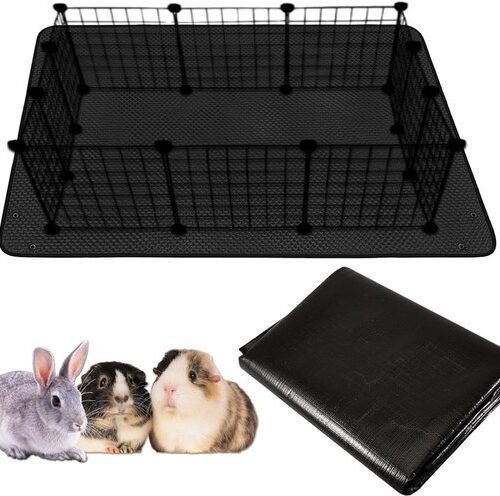 Ibenzoa® Waterdichte en herbruikbare mat voor kooien en transportboxen 150x100 cm