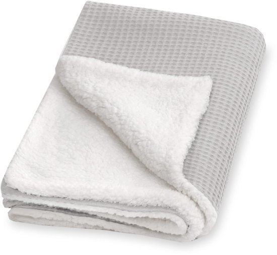 Ibenzoa® Zachte en ademende wafelpiqué winterdeken van katoen voor comfortabel slapen