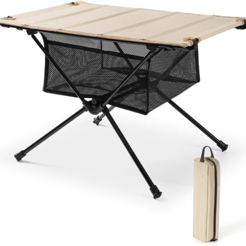 Ibenzoa® Compacte en Opvouwbare Campingtafel met Draagtas voor Outdoor Avonturen