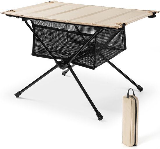 Ibenzoa® Compacte en Opvouwbare Campingtafel met Draagtas voor Outdoor Avonturen Ibenzoa® Compacte en Opvouwbare Campingtafel met Draagtas voor Outdoor Avonturen