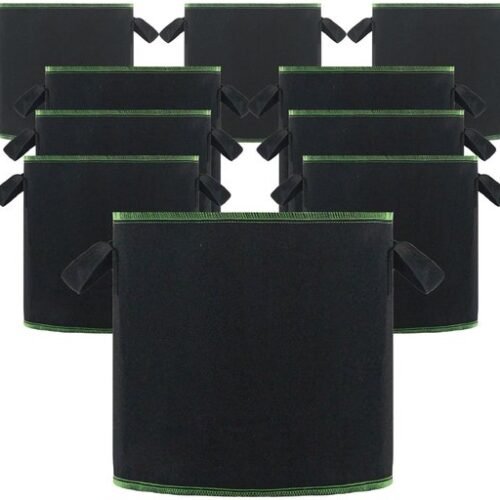 Unyqoos® Set van 10 herbruikbare plantenzakken voor diverse groenten en bloemen