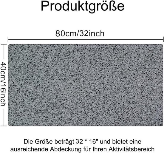 Ibenzoa® Antislip douchemat met luffa en drainagegaten voor veilig douchen