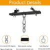 Ibenzoa® Verstelbare stalen hanger voor zware tassen en trainingsuitrusting tot 227 kg