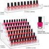 Ibenzoa® Transparante 6-laagse opbergstandaard voor nagellak en kleine flessen Ibenzoa® Transparante 6-laagse opbergstandaard voor nagellak en kleine flessen