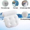 Ibenzoa® Comfortabel badkussen met antislip en zachte ondersteuning voor nek en rug Ibenzoa® Comfortabel badkussen met antislip en zachte ondersteuning voor nek en rug