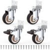Ibenzoa® Stille 360 Graden Zwenkwielen met L-vormige Bevestiging voor Meubelverplaatsing Ibenzoa® Stille 360 Graden Zwenkwielen met L-vormige Bevestiging voor Meubelverplaatsing