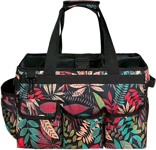 Ibenzoa® Multifunctionele en ruime organizer met verstelbare schouderbanden voor schoonmaak