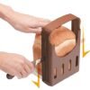 Ibenzoa® Handige en Opvouwbare Broodsnijder voor Perfecte Plakjes in de Keuken