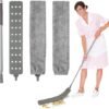 Ibenzoa® Uittrekbare stofdoek met verstelbare telescoopstang voor veelzijdige reiniging Ibenzoa® Uittrekbare stofdoek met verstelbare telescoopstang voor veelzijdige reiniging