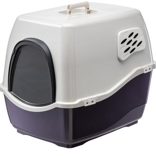 Ibenzoa® Ruime kattenbak met deksel en geurfilters voor grote katten