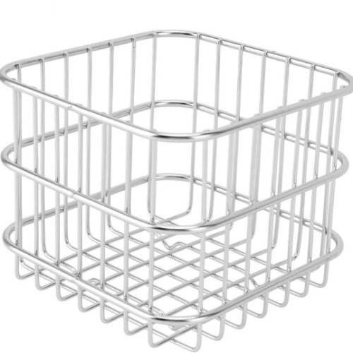 Unyqoos® Ruime roestvrijstalen mand voor efficiënte opslag van groenten en fruit