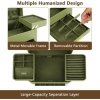 Unyqoos® Ruime en stijlvolle sieradenorganizer met drie niveaus voor dames Unyqoos® Ruime en stijlvolle sieradenorganizer met drie niveaus voor dames