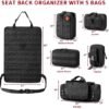 Ibenzoa® Waterdichte autostoelorganizer met afneembare tassen voor veelzijdige opslag