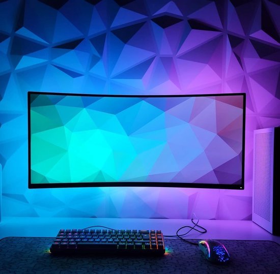 Ibenzoa® Set van 25 waterdichte 3D-wandpanelen met diamantstructuur voor interieurdecoratie Ibenzoa® Set van 25 waterdichte 3D-wandpanelen met diamantstructuur voor interieurdecoratie